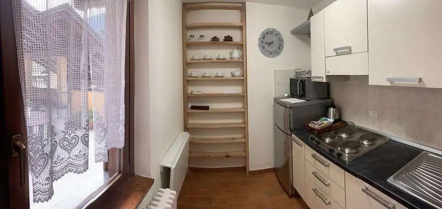 Apart Daire, 1 Yatak Odası, Teras (Trilocale con terrazzo)