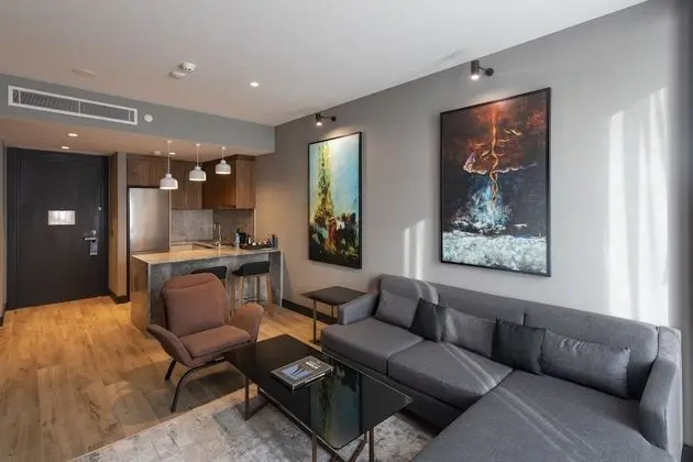 Oda, 1 Yatak Odası, Küçük Mutfak