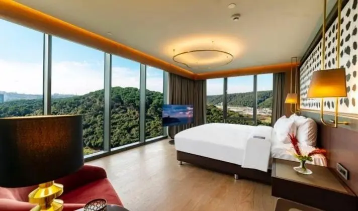 Suite Oda Sehir Ve Orman Manzarali