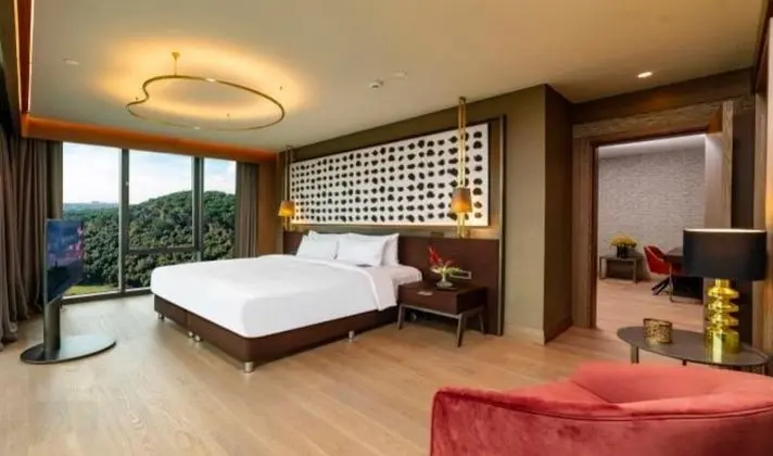 Suite Oda Sehir Ve Orman Manzarali