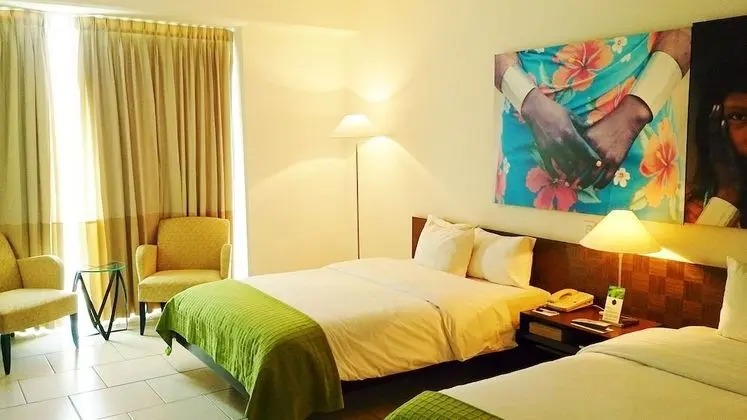 Deluxe Tek Büyük Yataklı Oda, 2 Çift Kişilik Yatak, Deniz Manzaralı