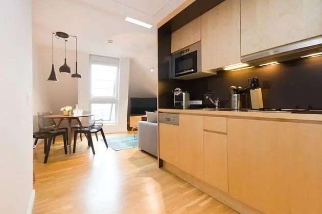 Junior Apart Daire, 1 Yatak Odası, Şehir Manzaralı, Executive Katı (incl. 29€ cleaning fee)