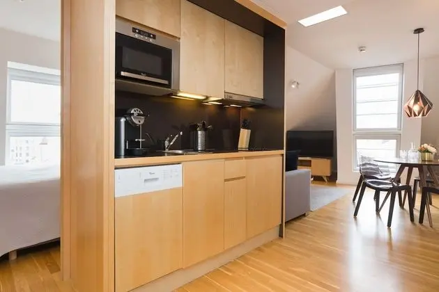Junior Apart Daire, 1 Yatak Odası, Şehir Manzaralı, Executive Katı (incl. 29€ cleaning fee)