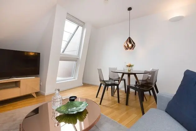 Junior Apart Daire, 1 Yatak Odası, Şehir Manzaralı, Executive Katı (incl. 29€ cleaning fee)