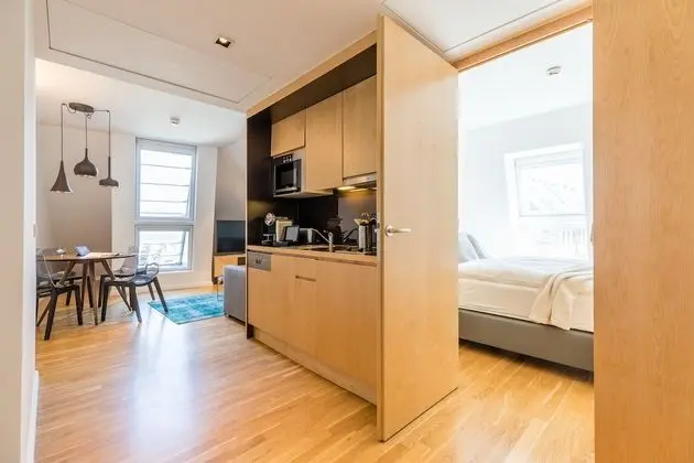 Junior Apart Daire, 1 Yatak Odası, Şehir Manzaralı, Executive Katı (incl. 29€ cleaning fee)