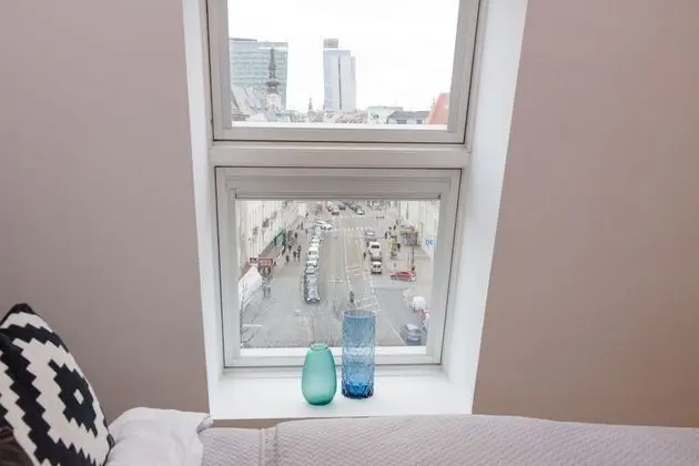 Junior Apart Daire, 1 Yatak Odası, Şehir Manzaralı, Executive Katı (incl. 29€ cleaning fee)
