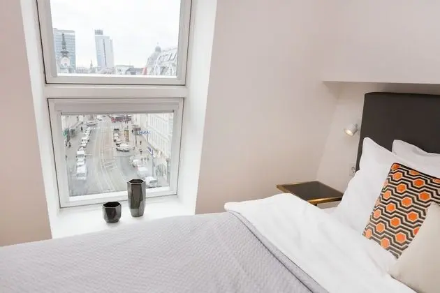 Junior Apart Daire, 1 Yatak Odası, Şehir Manzaralı, Executive Katı (incl. 29€ cleaning fee)