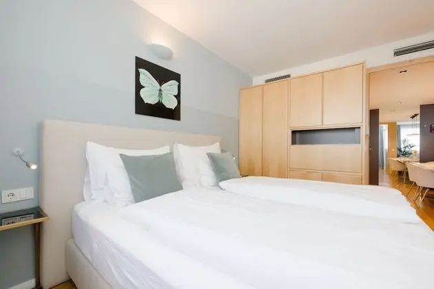 Premium Apart Daire, 2 Yatak Odası, Şehir Manzaralı, Executive Katı (incl. 39€ cleaning fee)