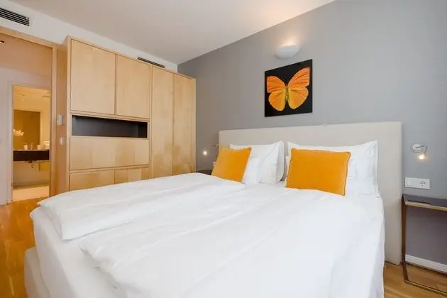Premium Apart Daire, 2 Yatak Odası, Şehir Manzaralı, Executive Katı (incl. 39€ cleaning fee)