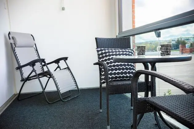 Deluxe Apart Daire, Balkon, Şehir Manzaralı