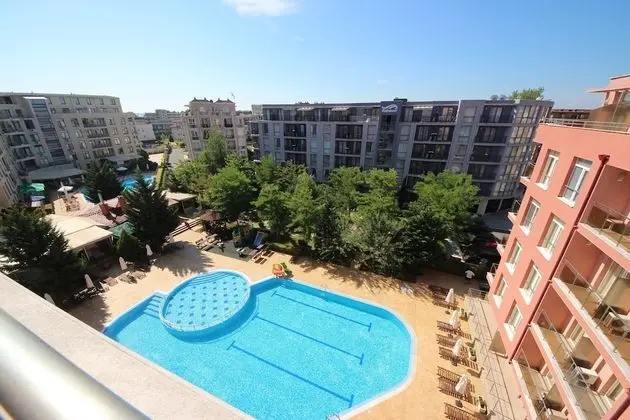 Classic Stüdyo, Balkon, Havuz Manzaralı