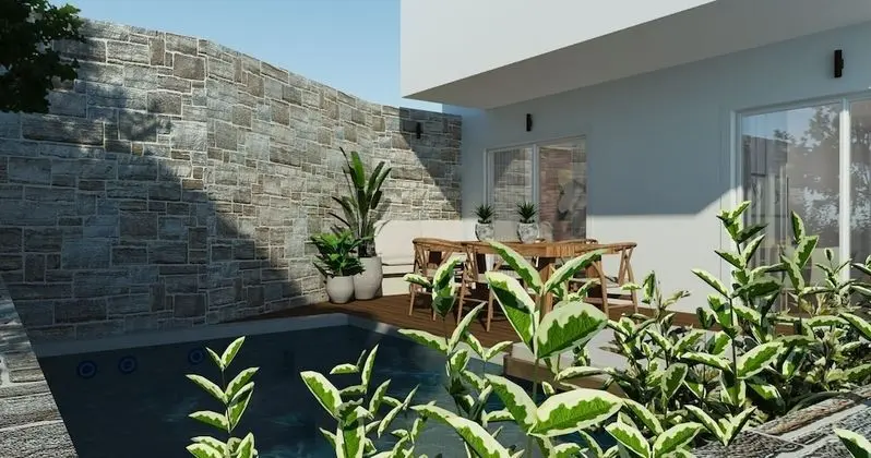 Deluxe Süit, 1 Yatak Odası, Kişiye Özel Havuzlu