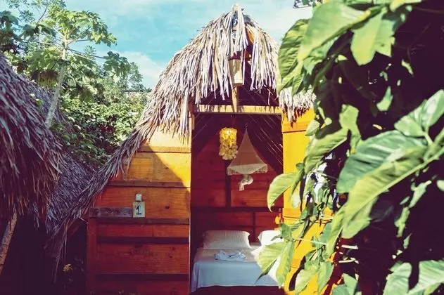 Economy Kulübe, 2 Tek Kişilik Yatak, Ortak Banyo, Zemin Kat