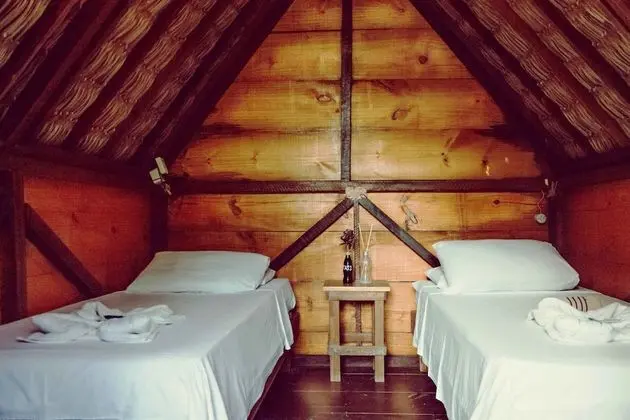 Economy Kulübe, 2 Tek Kişilik Yatak, Ortak Banyo, Zemin Kat