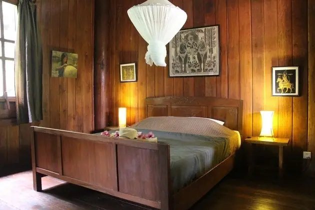 Deluxe Tek Büyük Yataklı Oda, Bahçe Manzaralı