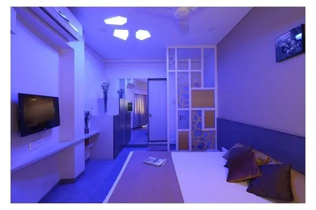 Deluxe Tek Büyük Yataklı Oda, 1 Çift Kişilik Yatak, Şehir Manzaralı