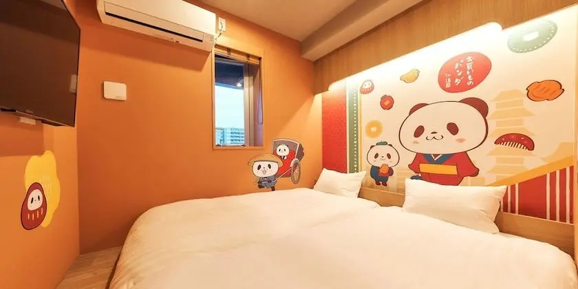 İki Ayrı Yataklı Oda, Sigara İçilmez (Okaimono-Panda/ Top Floor)