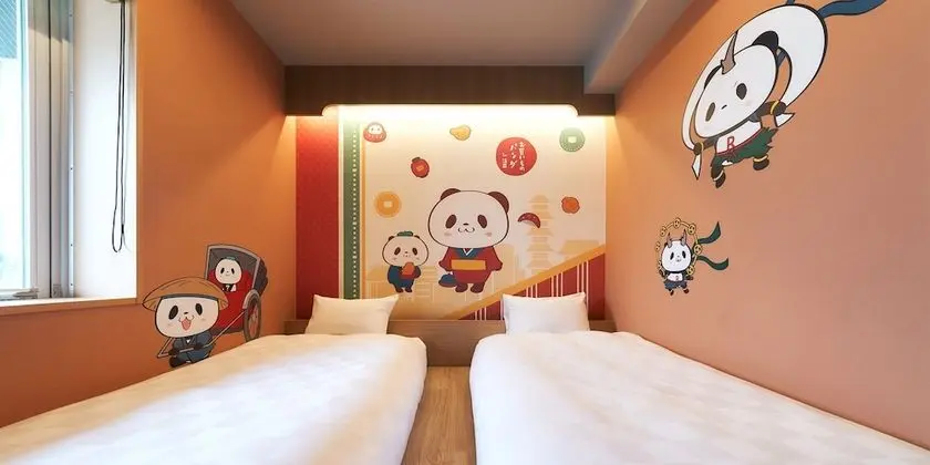 İki Ayrı Yataklı Oda, Sigara İçilmez (Okaimono-Panda/ Top Floor)