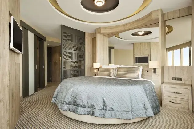 Deluxe Oda, 1 Büyük (Queen) Boy Yatak, Sigara İçilebilir (Round Bed)