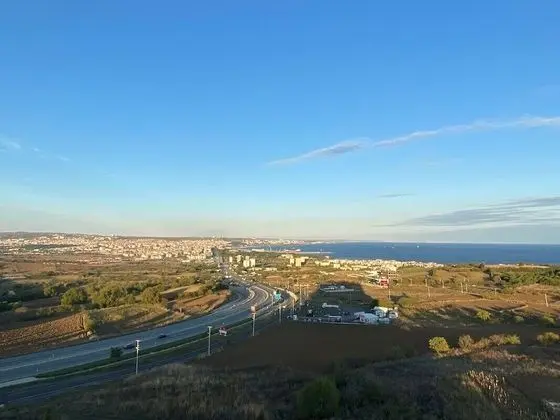 Deluxe Oda, 1 Tek Kişilik Yatak, Sigara İçilmez (Sea and City View)
