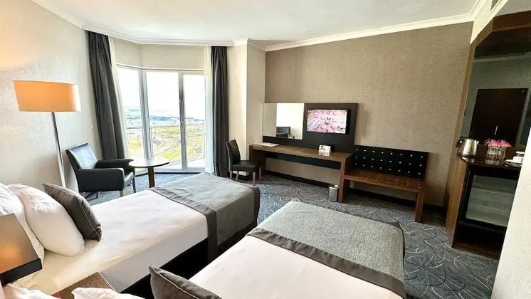 Deluxe Oda, 1 Tek Kişilik Yatak, Sigara İçilmez (Sea and City View)