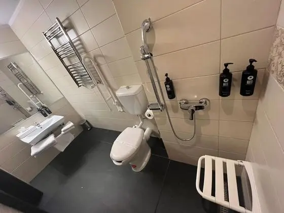 Engellilere uygun banyo