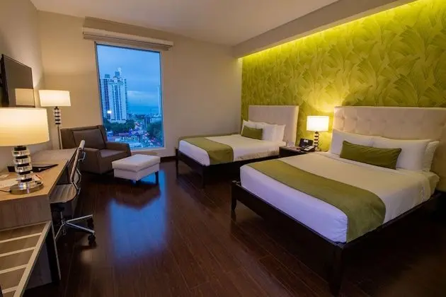 Deluxe Oda, 2 Çift Kişilik Yatak, Şehir Manzaralı