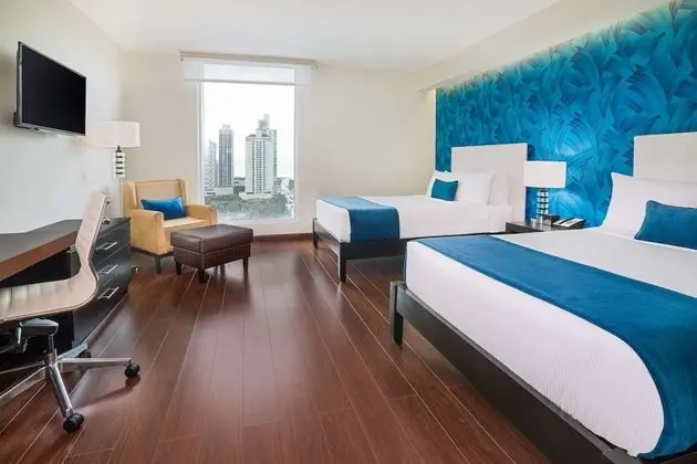Deluxe Oda, 2 Çift Kişilik Yatak, Şehir Manzaralı