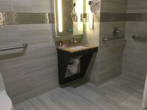 Oda, 1 En Büyük (King) Boy Yatak, Engellilere Uygun (Mobility/Hearing Roll-in Shower)