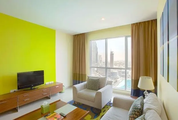 Oda, 1 Yatak Odası, Sigara İçilmez (Burj Khalifa/Fountain View)