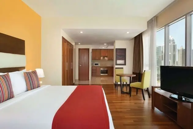 Premium Stüdyo, 1 En Büyük (King) Boy Yatak, Sigara İçilebilir (Burj Khalifa/Fountain View)
