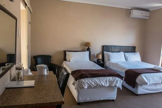 Double & single bed