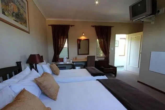 Double & single bed