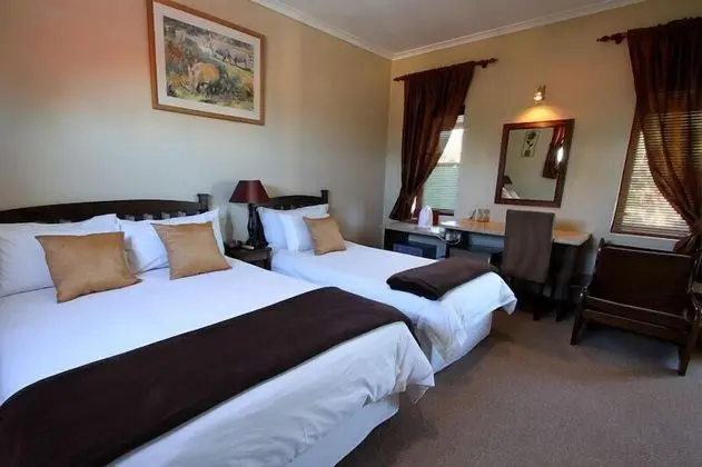 Double & single bed