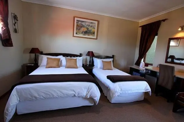 Double & single bed