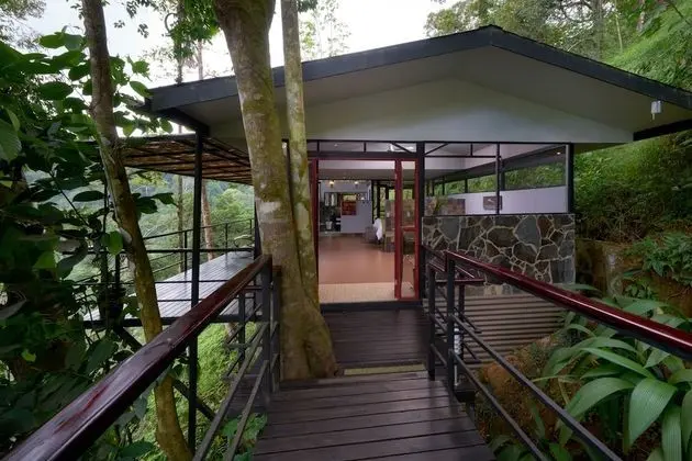 Luxury Ağaç Ev, 1 En Büyük (King) Boy Yatak, Balkon, Okyanus Manzaralı