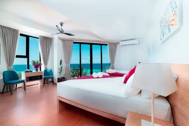 Oda, 2 Yatak Odası, Deniz Manzaralı (10% off on Spa)