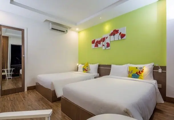 Deluxe Tek Büyük Yataklı Oda, 2 Çift Kişilik Yatak, Banyolu/Duşlu