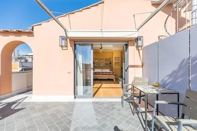 Panoramic Süit, 1 En Büyük (King) Boy Yatak ve Çekyat, Teras, Şehir Manzaralı