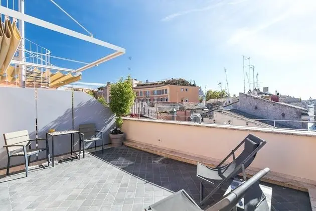 Panoramic Süit, 1 En Büyük (King) Boy Yatak ve Çekyat, Teras, Şehir Manzaralı