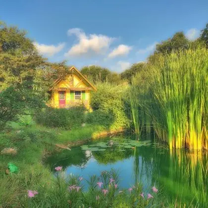 Romantic Kır Evi, 2 Yatak Odası, Bahçe Manzaralı (Aschenputtel Cottage)