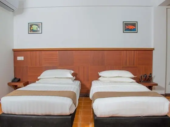 Deluxe İki Ayrı Yataklı Oda, Plaj Manzaralı