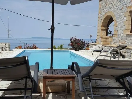Luxury Villa, 2 Yatak Odası, Kişiye Özel Havuzlu, Deniz Manzaralı