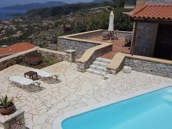 Romantic Villa, 2 Yatak Odası, Kişiye Özel Havuzlu, Deniz Manzaralı