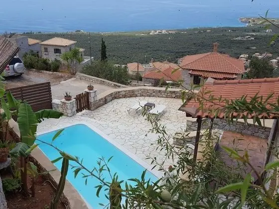 Romantic Villa, 2 Yatak Odası, Kişiye Özel Havuzlu, Deniz Manzaralı