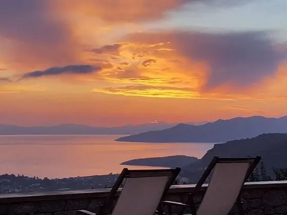 Romantic Villa, 2 Yatak Odası, Kişiye Özel Havuzlu, Deniz Manzaralı