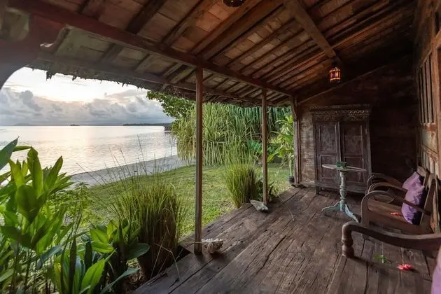 Deluxe Villa, 1 En Büyük (King) Boy Yatak, Okyanus Manzaralı, Denize Sıfır