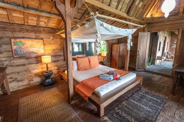 Deluxe Villa, 1 En Büyük (King) Boy Yatak, Okyanus Manzaralı, Denize Sıfır
