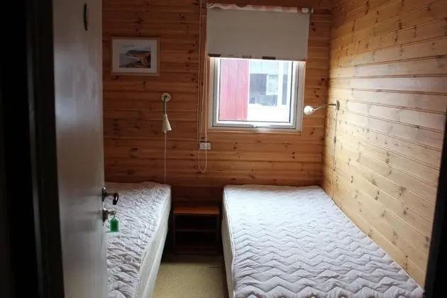 Tek Büyük veya İki Ayrı Yataklı Oda, Ortak Banyo (Sleeping bag accommodation)