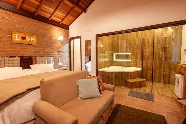 Romantic Dağ Evi, 1 En Büyük (King) Boy Yatak, Dağ Manzaralı